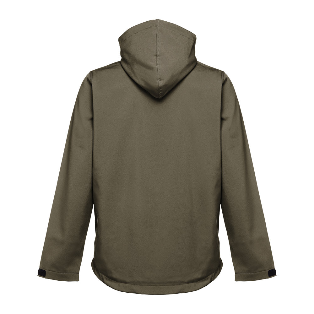 THC ZAGREB. Casaco softshell para homem em poliéster e elastano