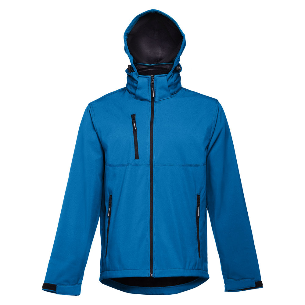 THC ZAGREB. Casaco softshell para homem em poliéster e elastano