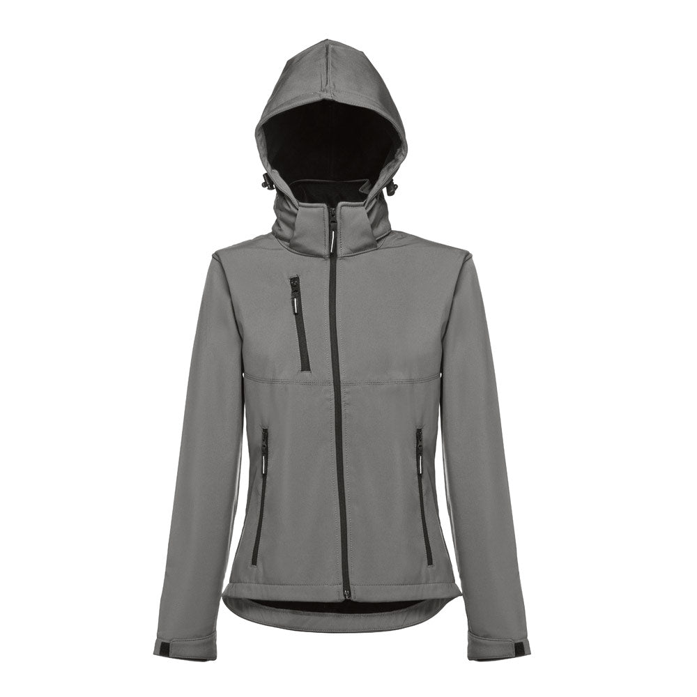 THC ZAGREB WOMEN. Casaco softshell cintado para senhora