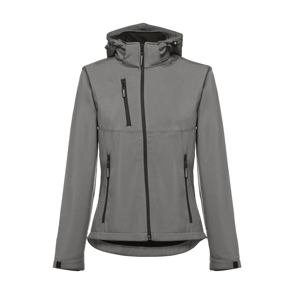 THC ZAGREB WOMEN. Casaco softshell cintado para senhora