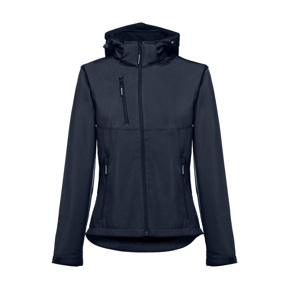 THC ZAGREB WOMEN. Casaco softshell cintado para senhora