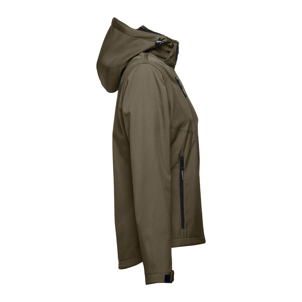 THC ZAGREB WOMEN. Casaco softshell cintado para senhora
