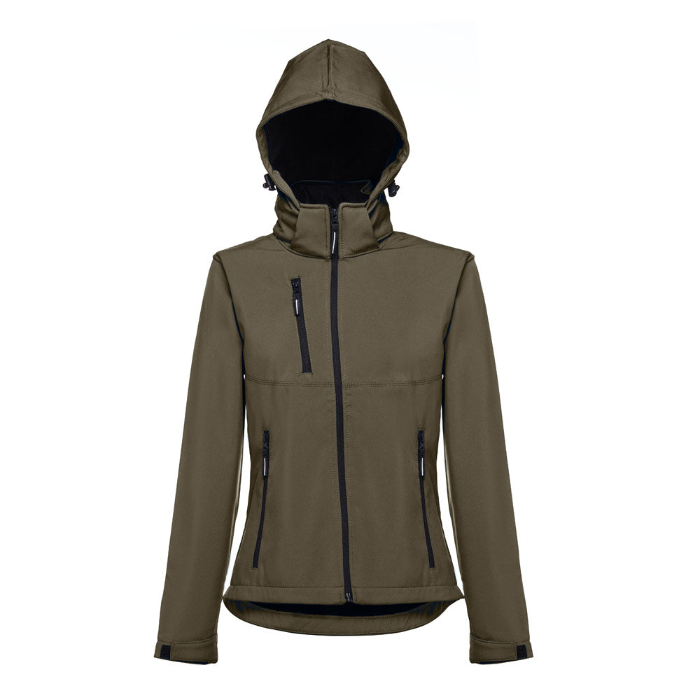THC ZAGREB WOMEN. Casaco softshell cintado para senhora