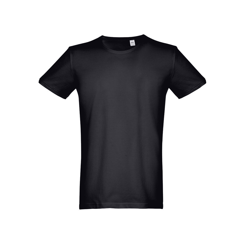 THC SAN MARINO. T-shirt de manga curta para homem em algodão penteado