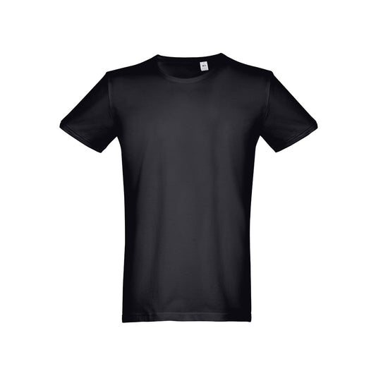 THC SAN MARINO. T-shirt de manga curta para homem em algodão penteado