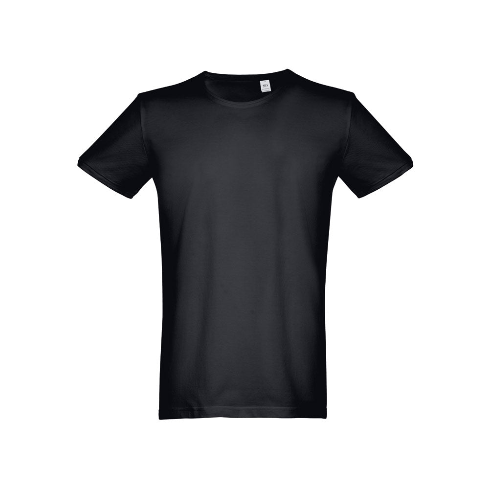 THC SAN MARINO. T-shirt de manga curta para homem em algodão penteado