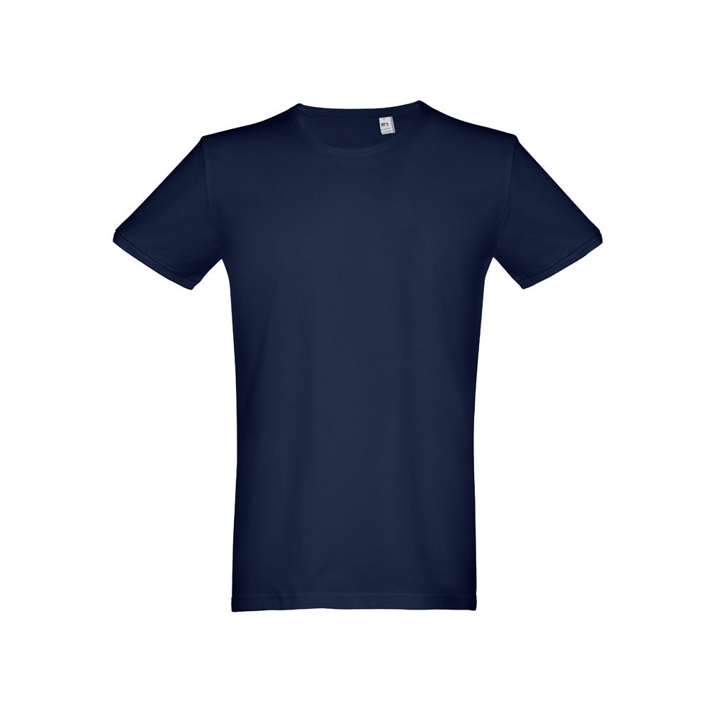 THC SAN MARINO. T-shirt de manga curta para homem em algodão penteado