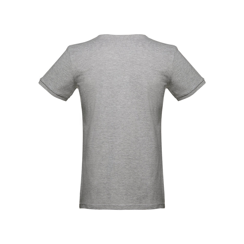 THC SAN MARINO. T-shirt de manga curta para homem em algodão penteado