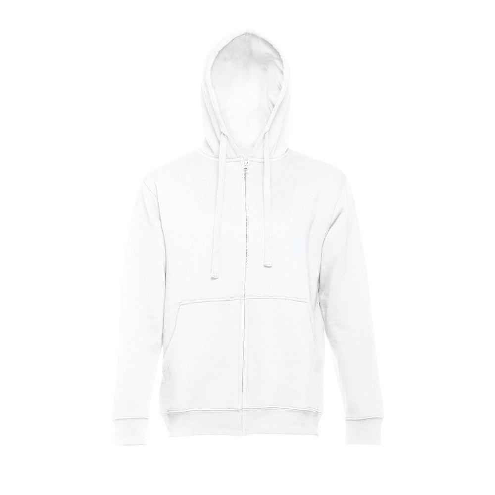 THC AMSTERDAM WH. Sweatshirt para homem, com fecho e capuz