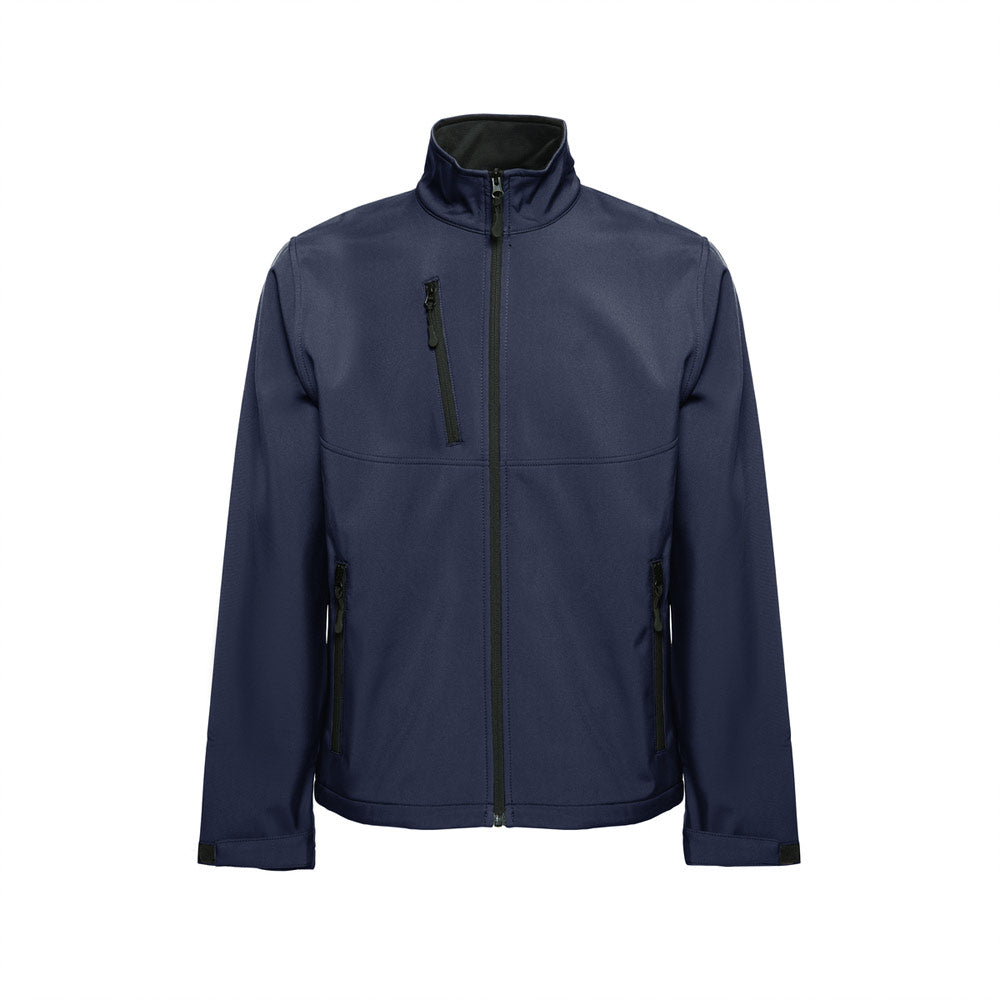 THC EANES. Casaco softshell (unissexo) em poliéster e elastano