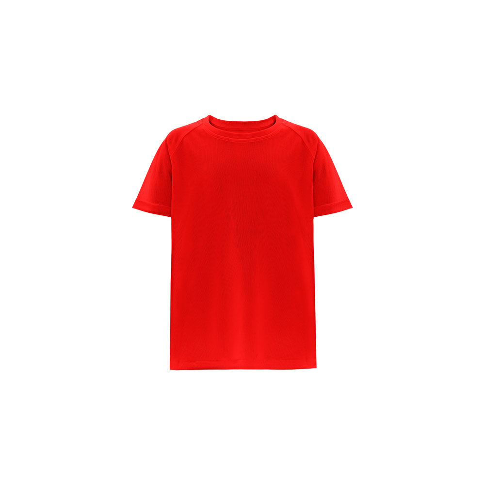 THC MOVE KIDS. T-shirt técnica de manga curta em poliéster para criança