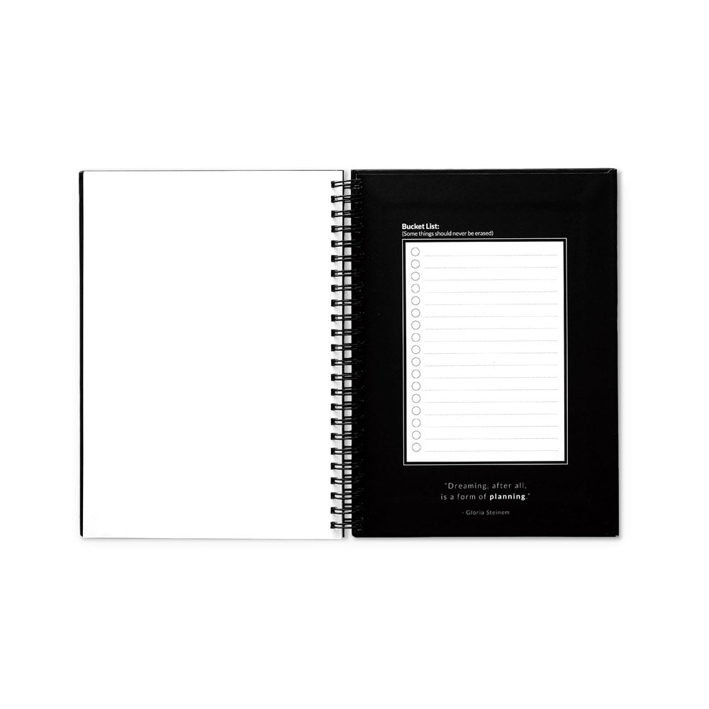 STARTER KIT INFINITE PLANNER A5. Kit composto um "Infinite Diary", kit de limpeza, marcador e suporte de marcador