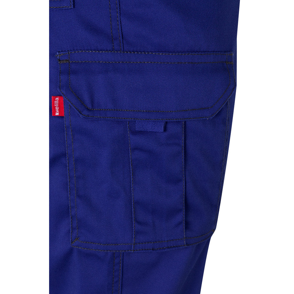 VL LUGH. Calças stretch multibolsos (240g/m²) em algodão (46%), EME (38%) e poliéster (16%)