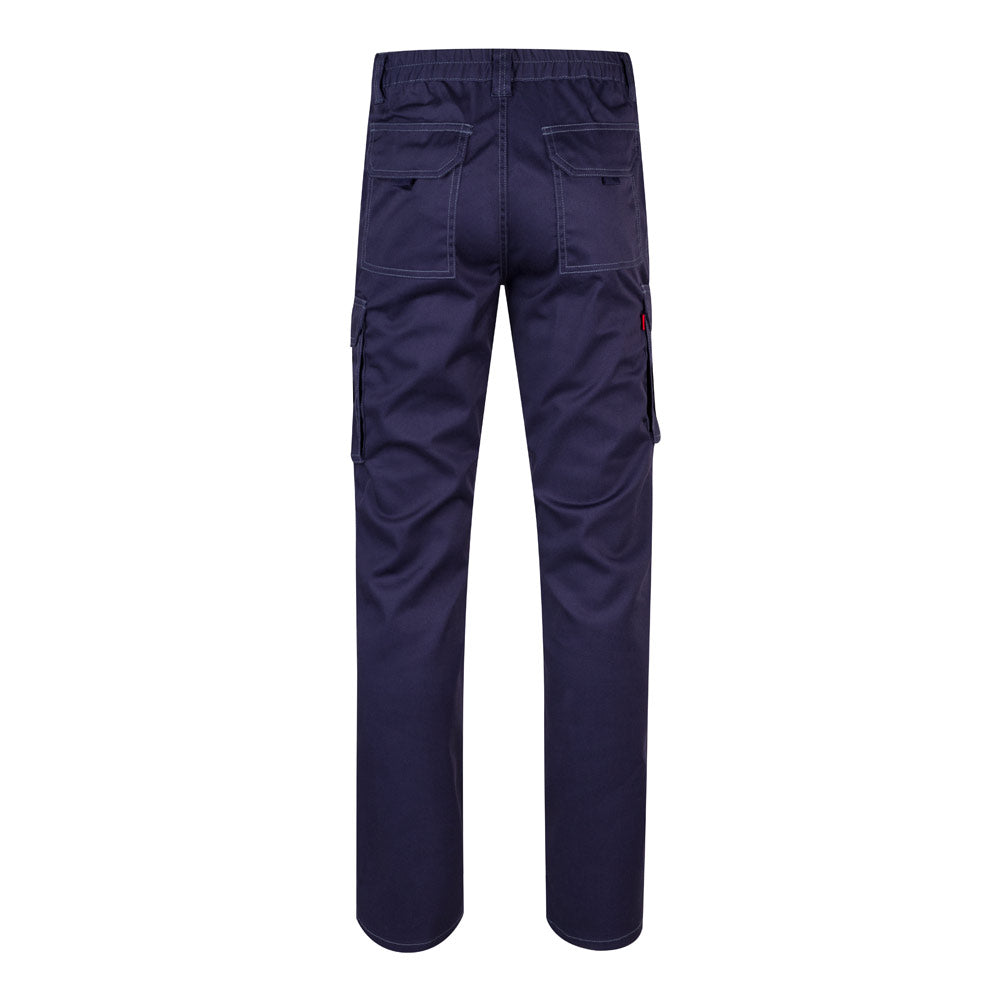 VL PAN. Calças stretch multibolsos (290g/m²), em algodão (46%), EME (38%) e poliéster (16%)
