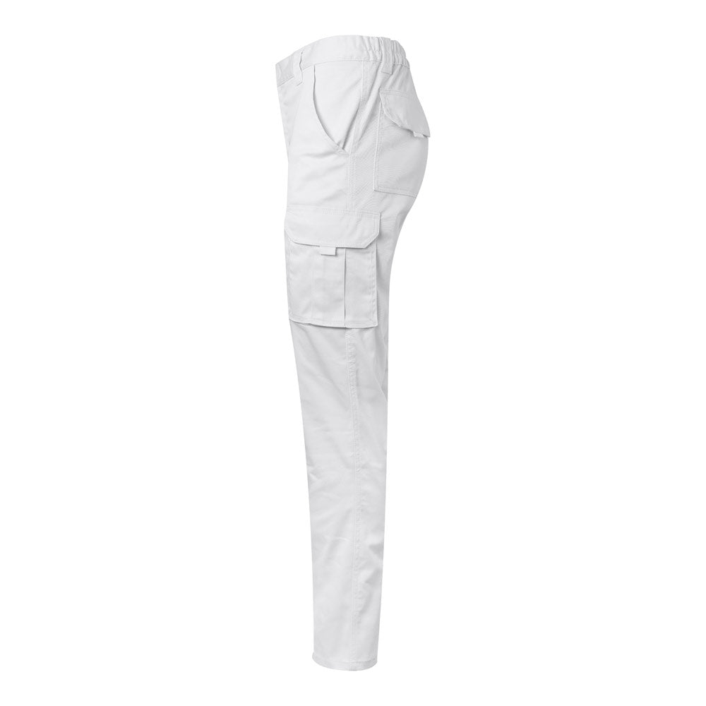 VL PAN. Calças stretch multibolsos (290g/m²), em algodão (46%), EME (38%) e poliéster (16%)
