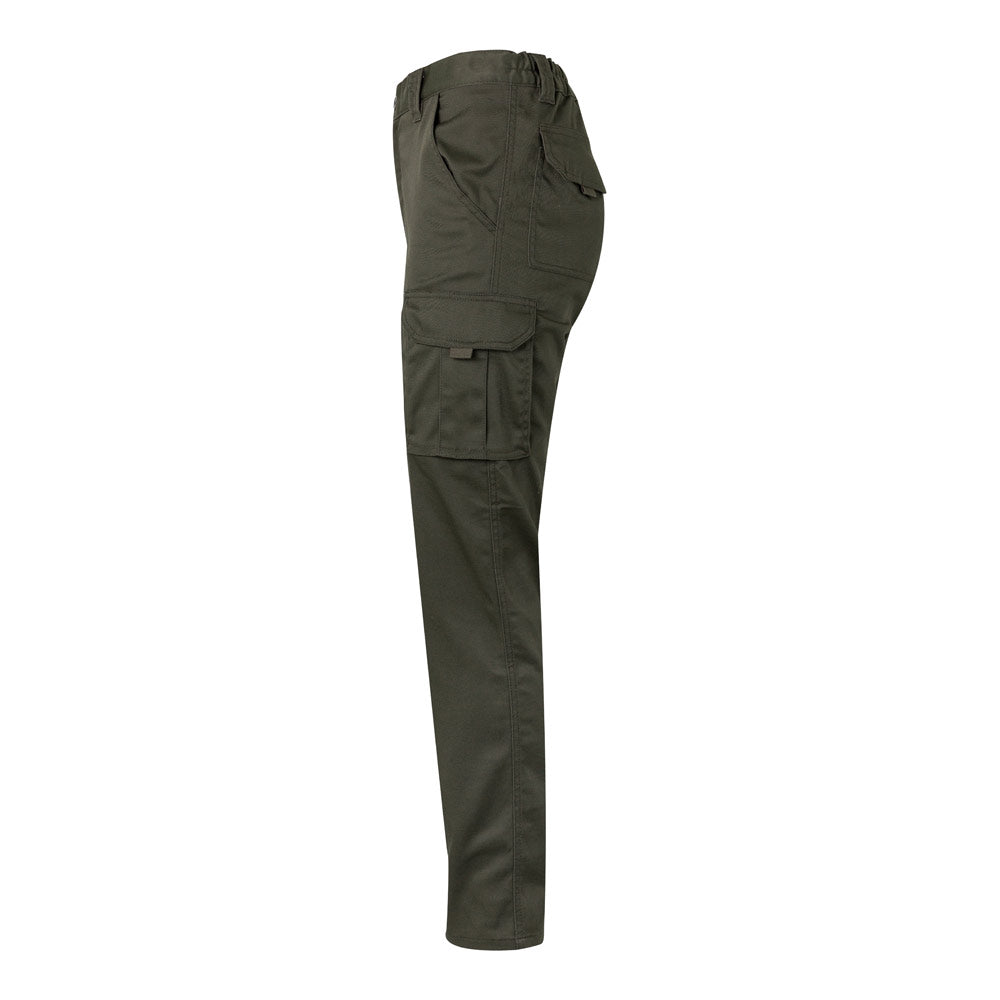 VL PAN. Calças stretch multibolsos (290g/m²), em algodão (46%), EME (38%) e poliéster (16%)