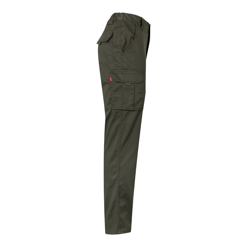 VL PAN. Calças stretch multibolsos (290g/m²), em algodão (46%), EME (38%) e poliéster (16%)