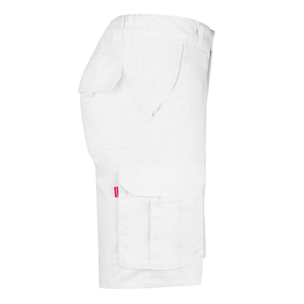 VL HEBE. Bermudas stretch multibolsos (240g/m²), em algodão (46%), EME (38%) e poliéster (16%)