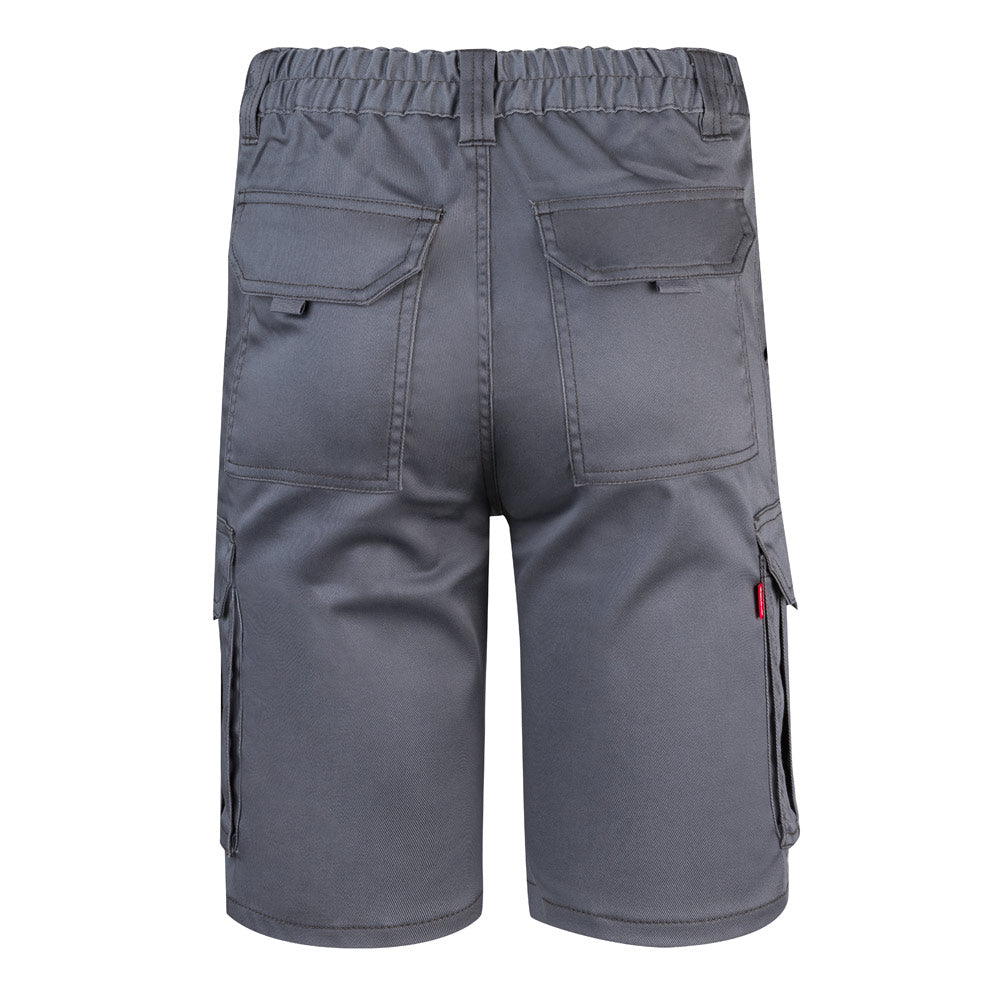 VL HEBE. Bermudas stretch multibolsos (240g/m²), em algodão (46%), EME (38%) e poliéster (16%)