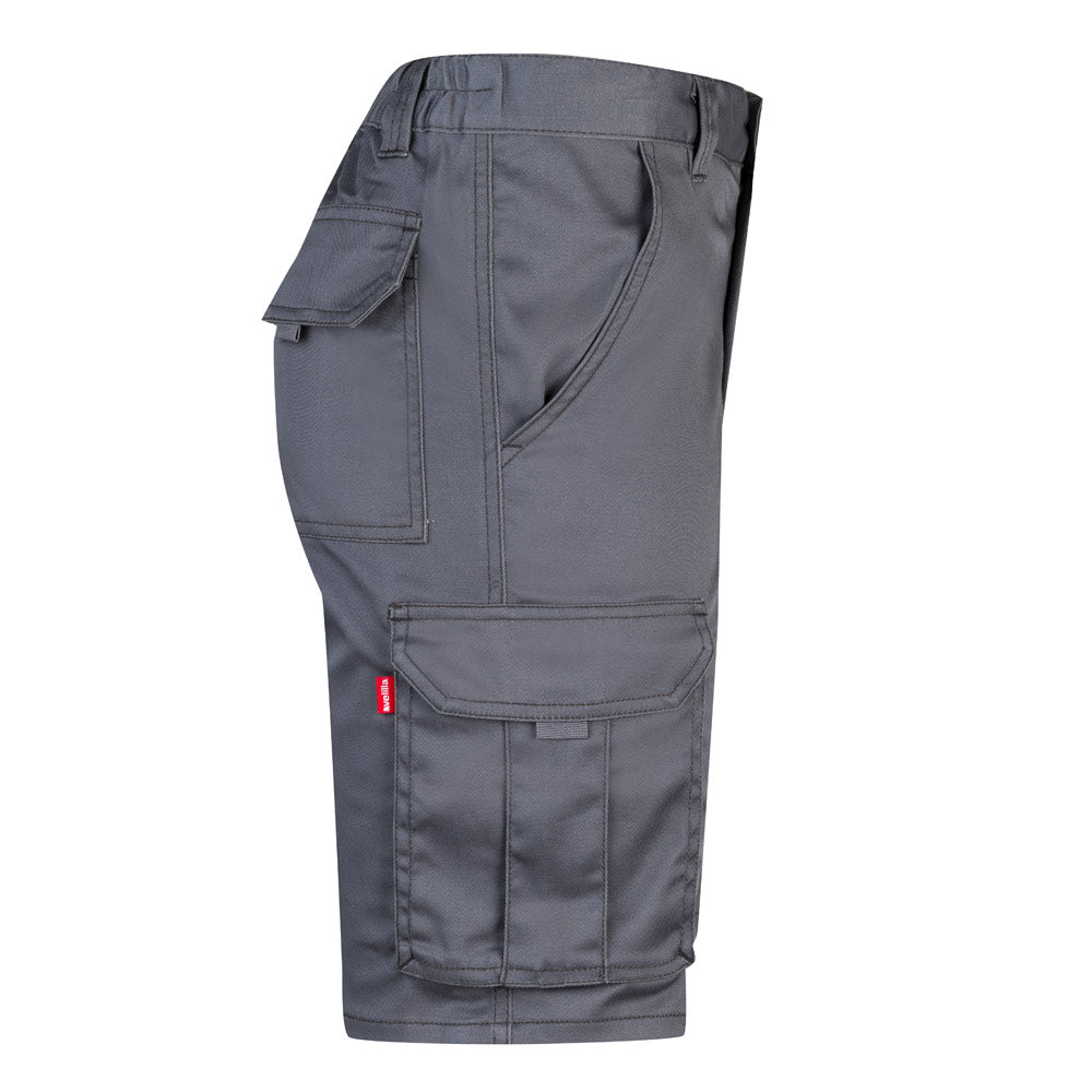 VL HEBE. Bermudas stretch multibolsos (240g/m²), em algodão (46%), EME (38%) e poliéster (16%)