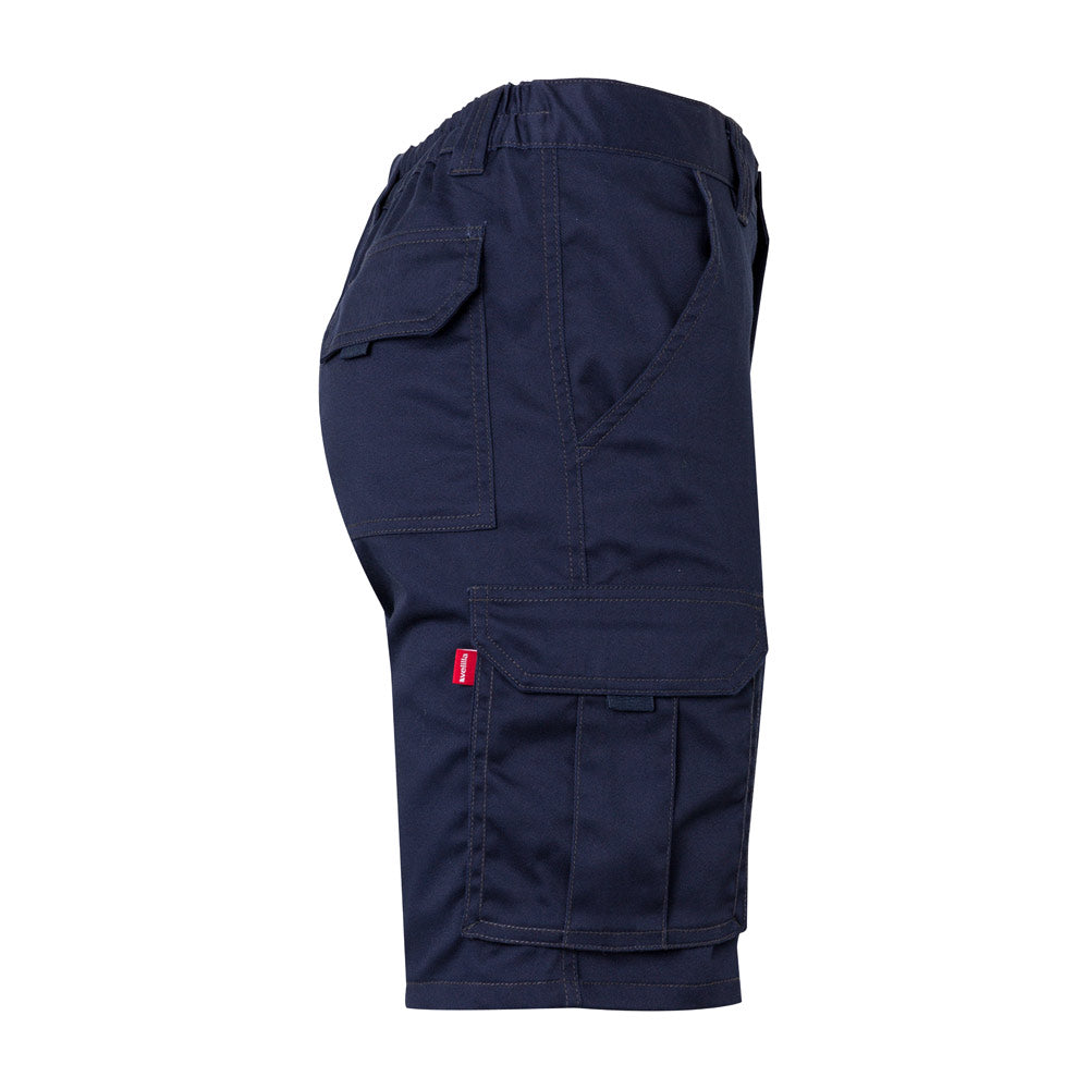 VL HEBE. Bermudas stretch multibolsos (240g/m²), em algodão (46%), EME (38%) e poliéster (16%)