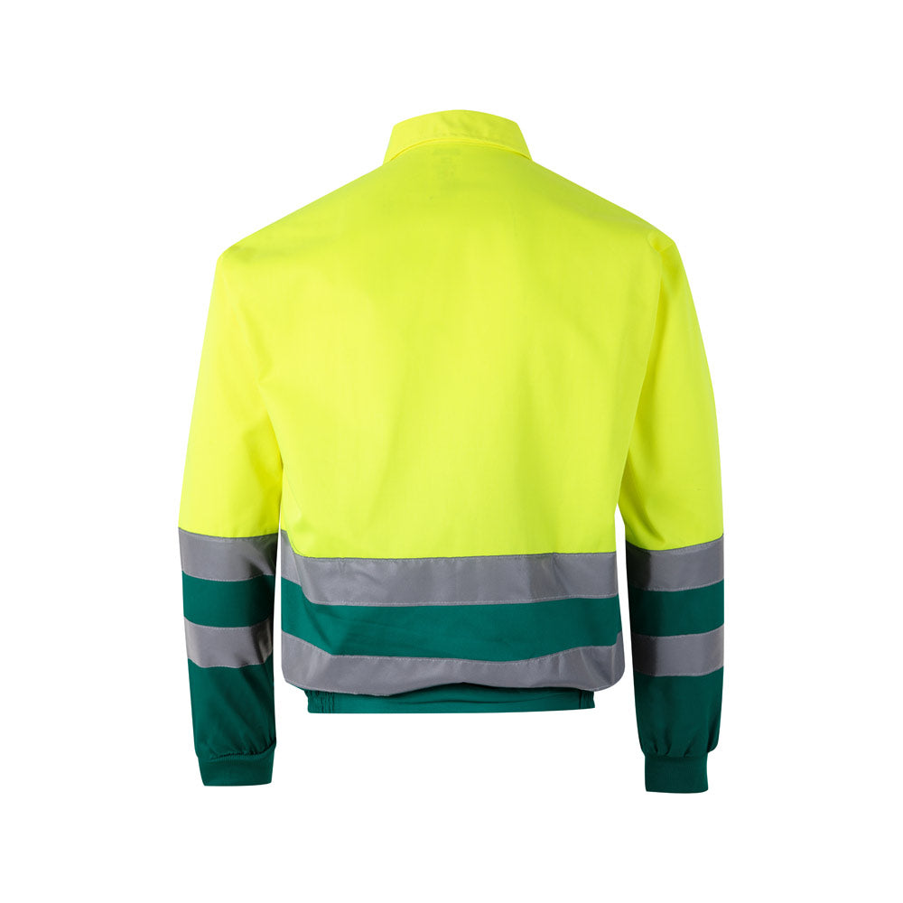 VL NEPTUNE LARGE. Casaco bicolor de sarja (210g/m²) em poliéster (80%) e algodão (20%)