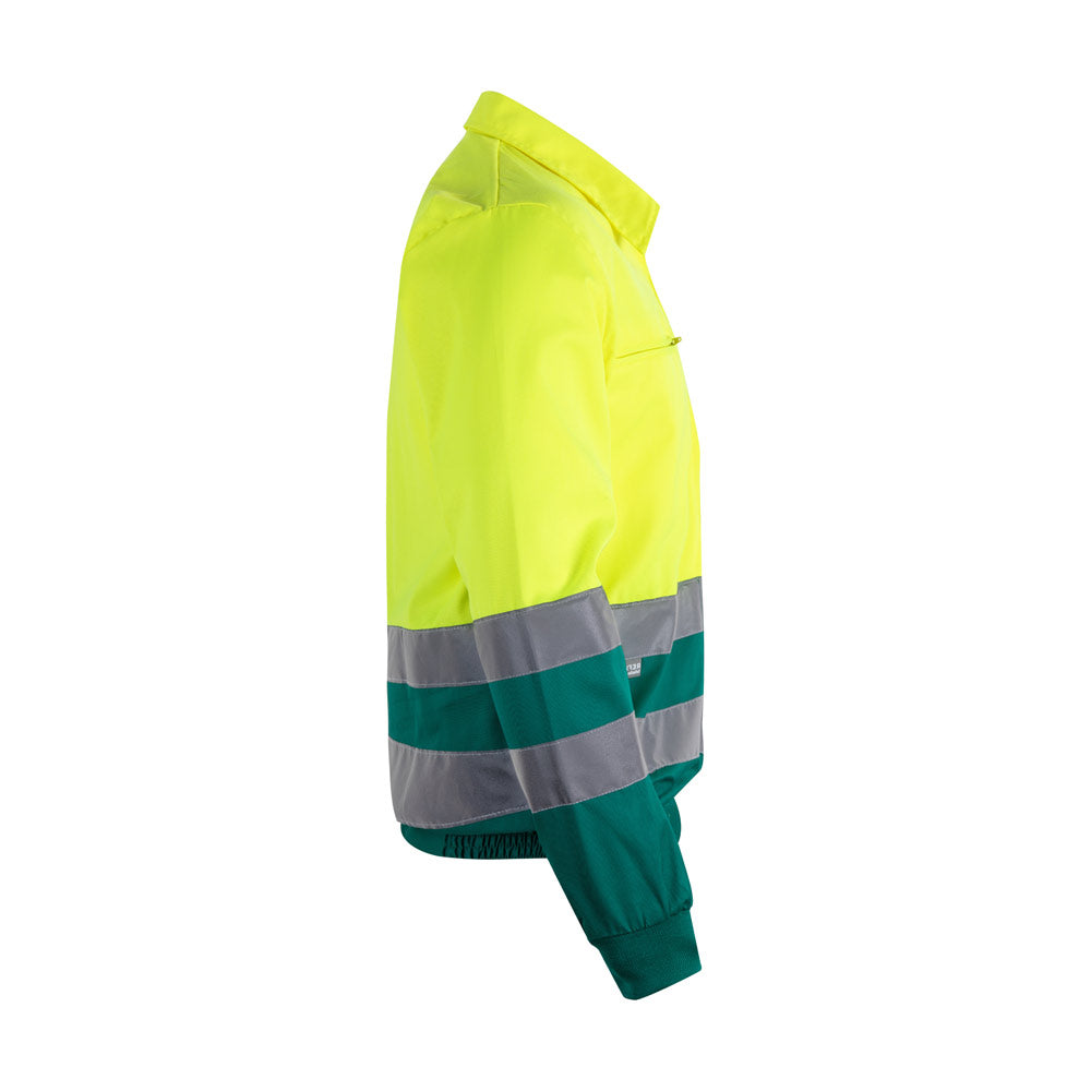 VL NEPTUNE LARGE. Casaco bicolor de sarja (210g/m²) em poliéster (80%) e algodão (20%)