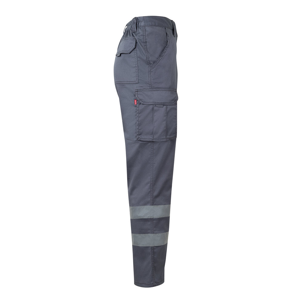 VL DIONYSUS. Calças stretch multibolsos (240g/m²), em algodão (46%), EME (38%) e poliéster (16%)