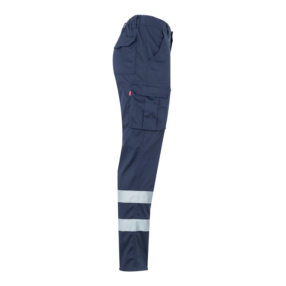 VL DIONYSUS. Calças stretch multibolsos (240g/m²), em algodão (46%), EME (38%) e poliéster (16%)
