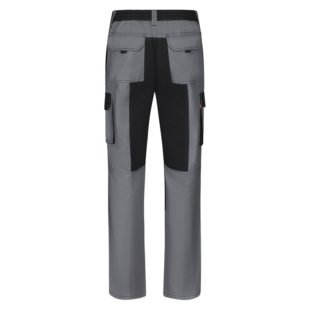 VL NJORD. Calças bicolor em sarja multibolsos (240 g/m²), em algodão (35%) e poliéster (65%)