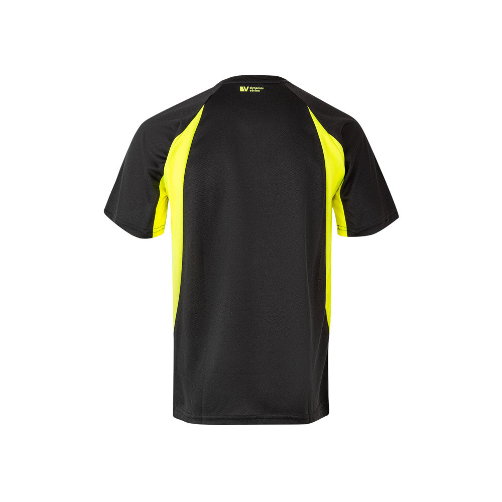 VL SLAYER. T-shirt técnica bicolor bird-eye (160g/m²), em poliéster (100%)