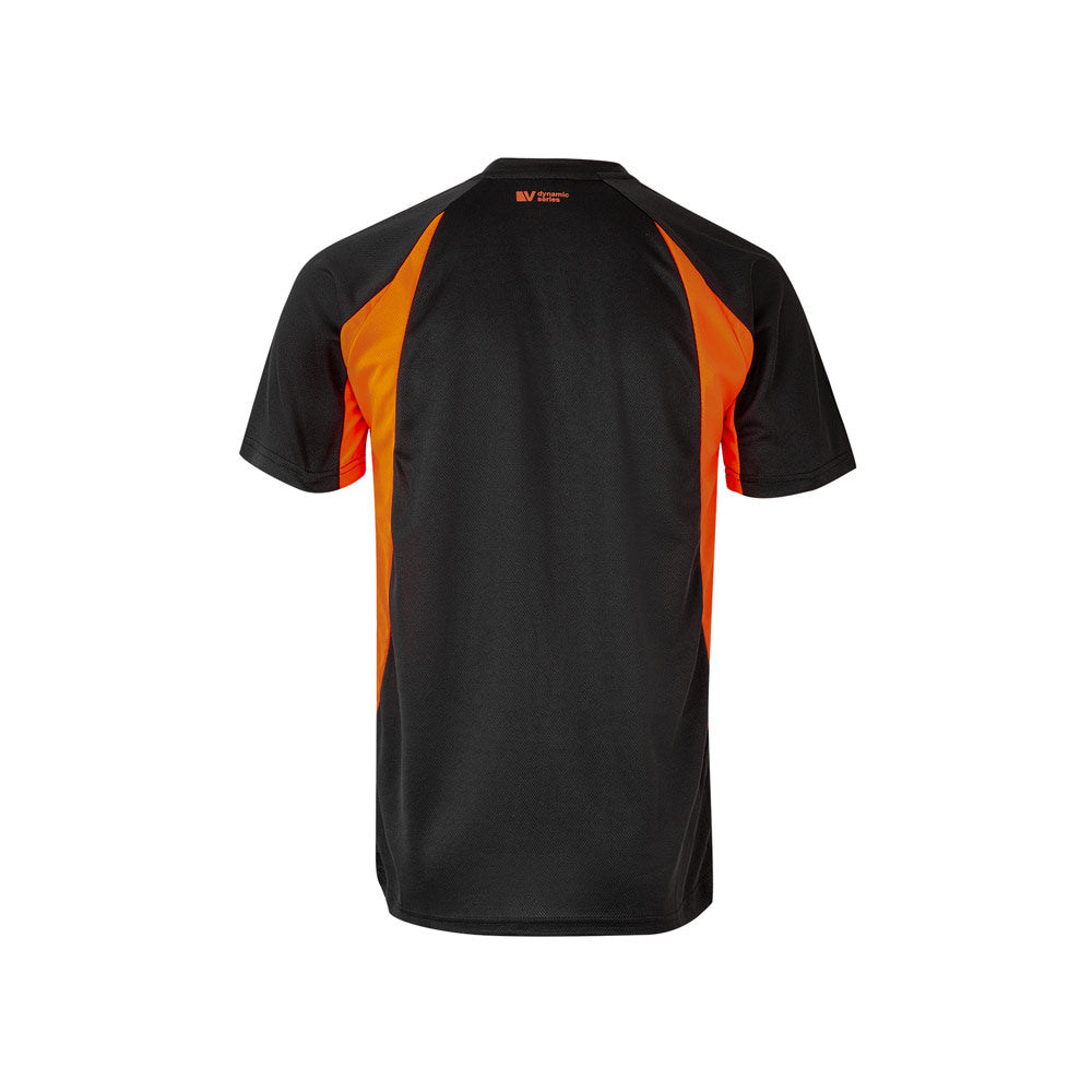 VL SLAYER. T-shirt técnica bicolor bird-eye (160g/m²), em poliéster (100%)