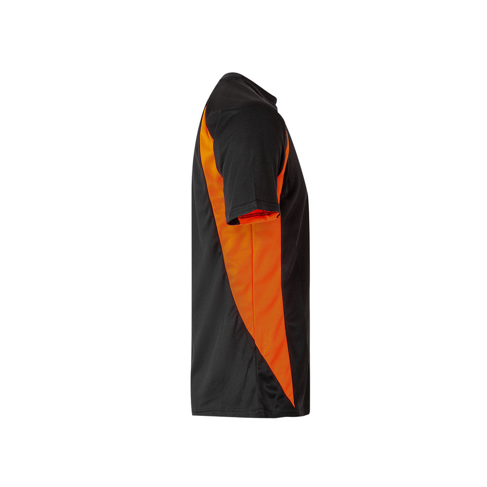 VL SLAYER. T-shirt técnica bicolor bird-eye (160g/m²), em poliéster (100%)