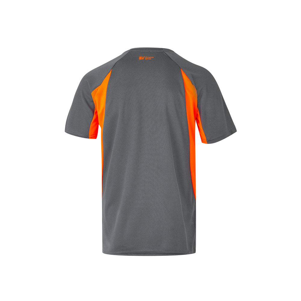 VL SLAYER. T-shirt técnica bicolor bird-eye (160g/m²), em poliéster (100%)