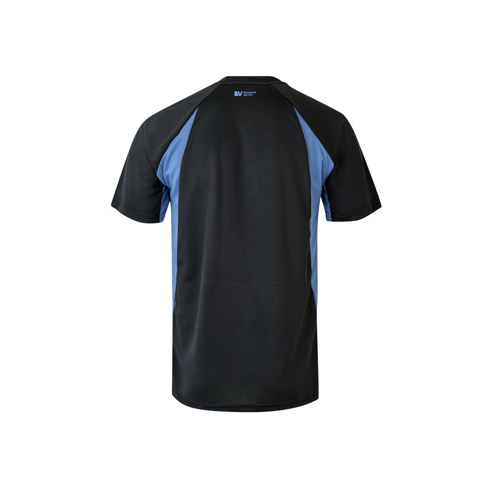 VL SLAYER. T-shirt técnica bicolor bird-eye (160g/m²), em poliéster (100%)