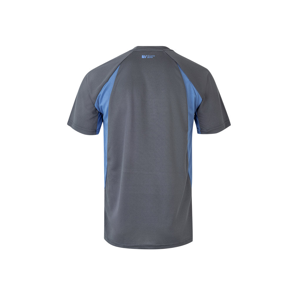 VL SLAYER. T-shirt técnica bicolor bird-eye (160g/m²), em poliéster (100%)