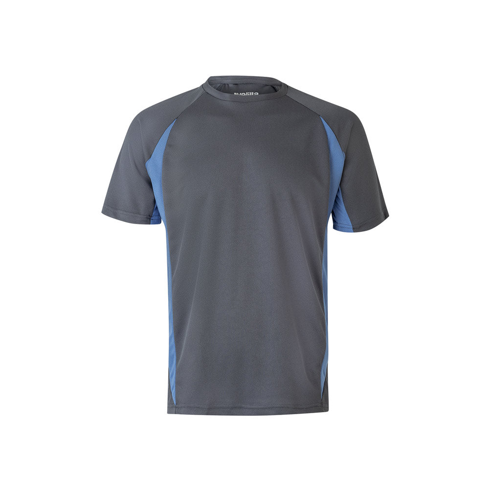 VL SLAYER. T-shirt técnica bicolor bird-eye (160g/m²), em poliéster (100%)