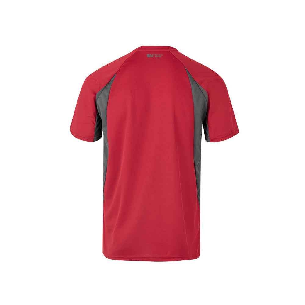 VL SLAYER. T-shirt técnica bicolor bird-eye (160g/m²), em poliéster (100%)