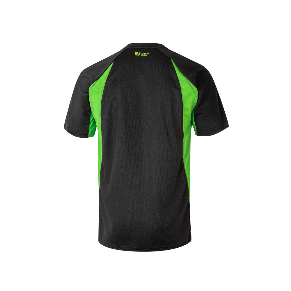 VL SLAYER. T-shirt técnica bicolor bird-eye (160g/m²), em poliéster (100%)
