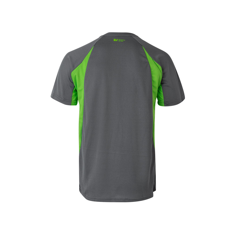 VL SLAYER. T-shirt técnica bicolor bird-eye (160g/m²), em poliéster (100%)