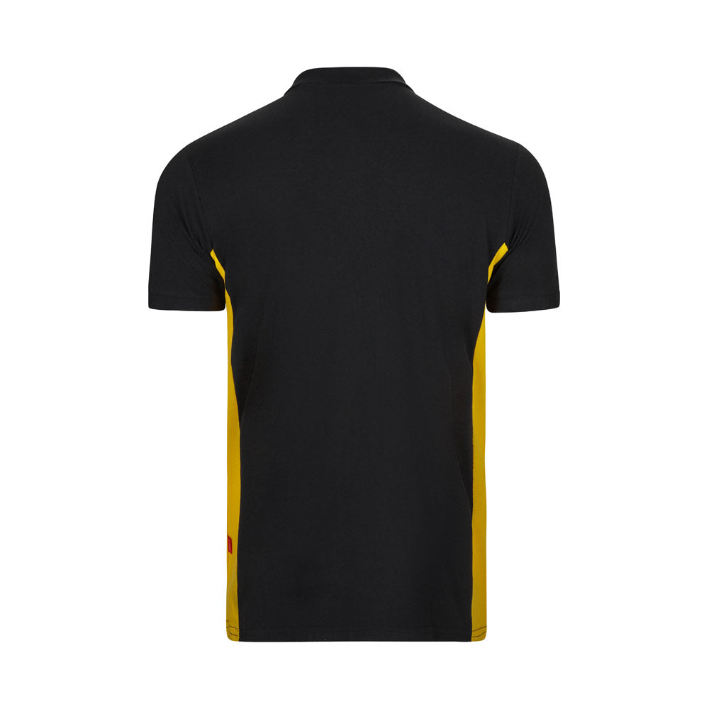 VL SUPAY. Polo piqué bicolor (180g/m²) manga curta, em algodão (60%) e poliéster (40%)