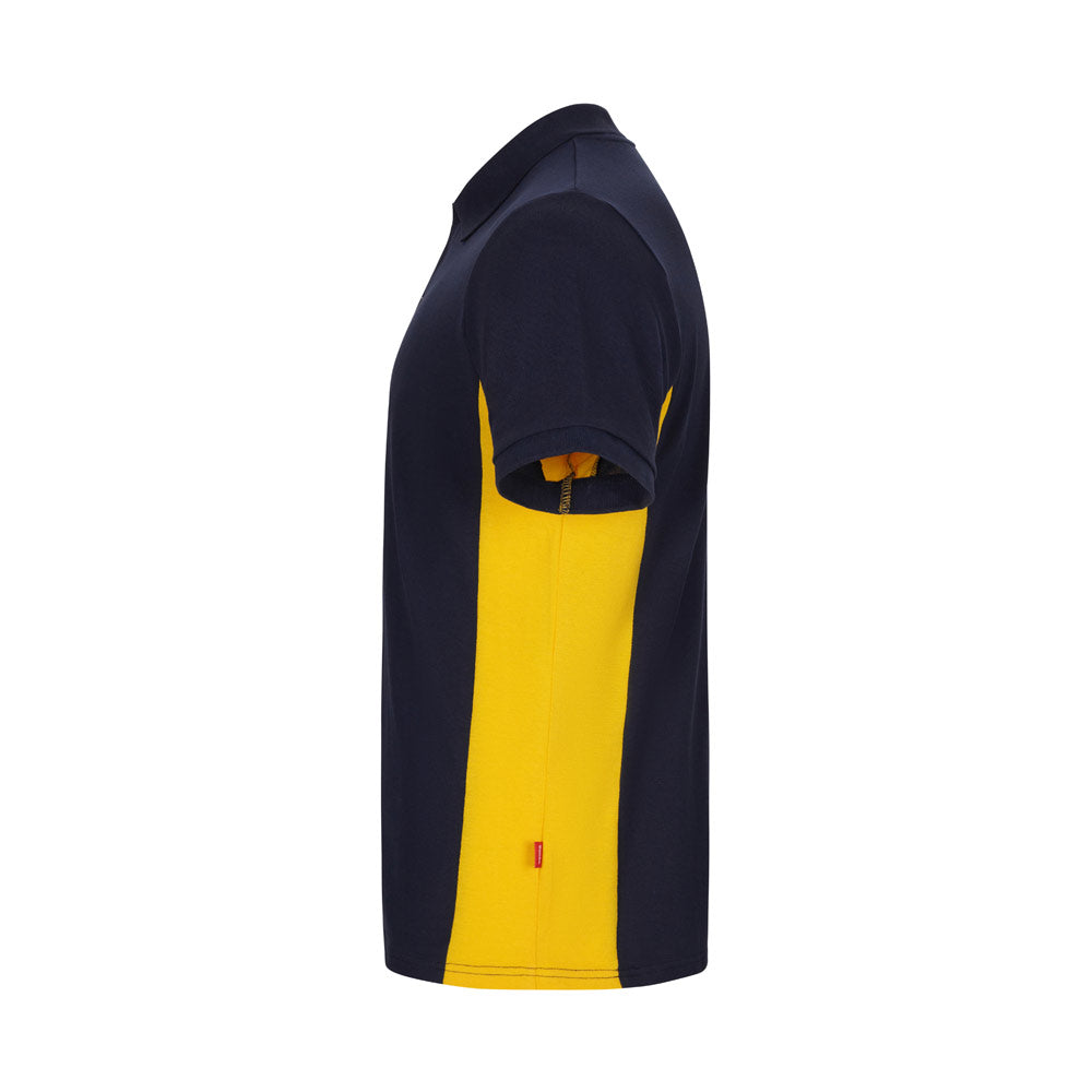 VL SUPAY. Polo piqué bicolor (180g/m²) manga curta, em algodão (60%) e poliéster (40%)