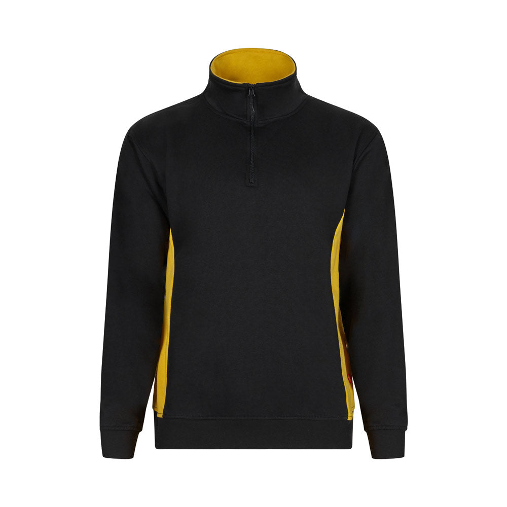 VL SVAROG. Sweatshirt de felpo bicolor (260g/m²), em poliéster (65%) e algodão (35%)