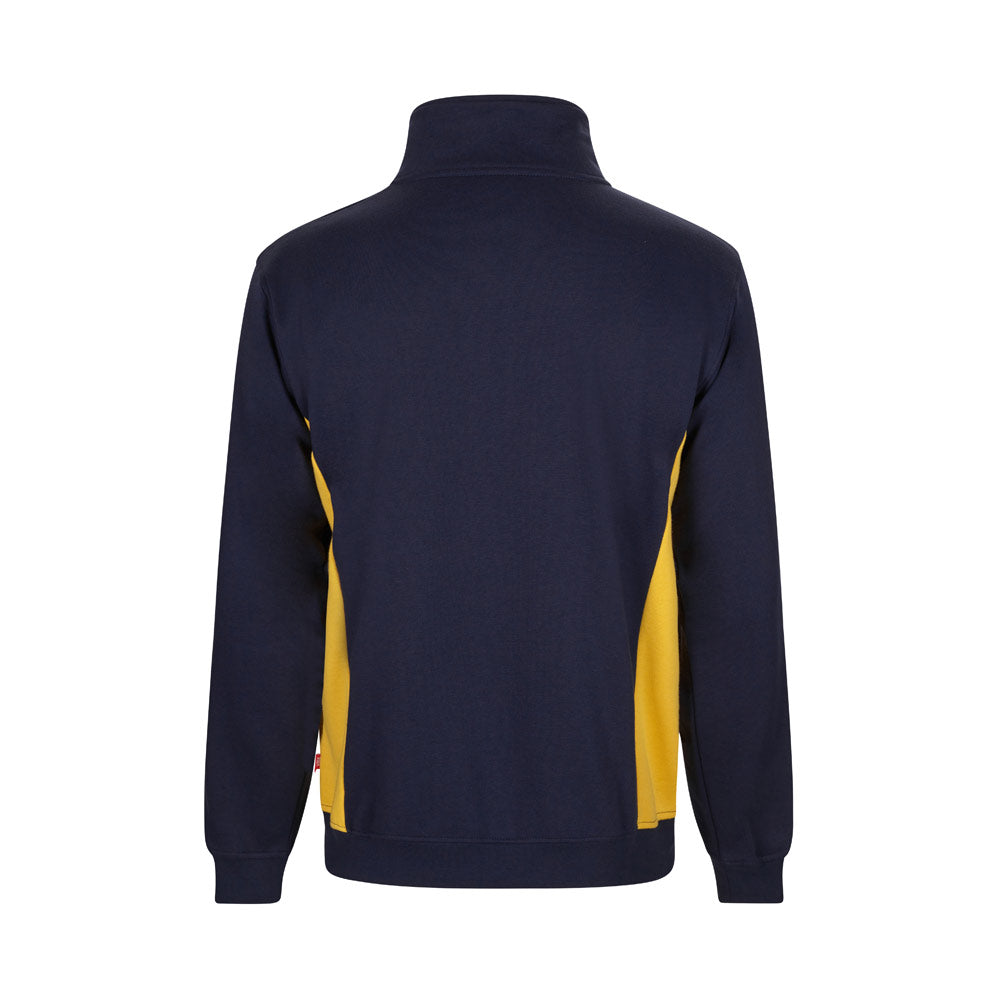VL SVAROG. Sweatshirt de felpo bicolor (260g/m²), em poliéster (65%) e algodão (35%)