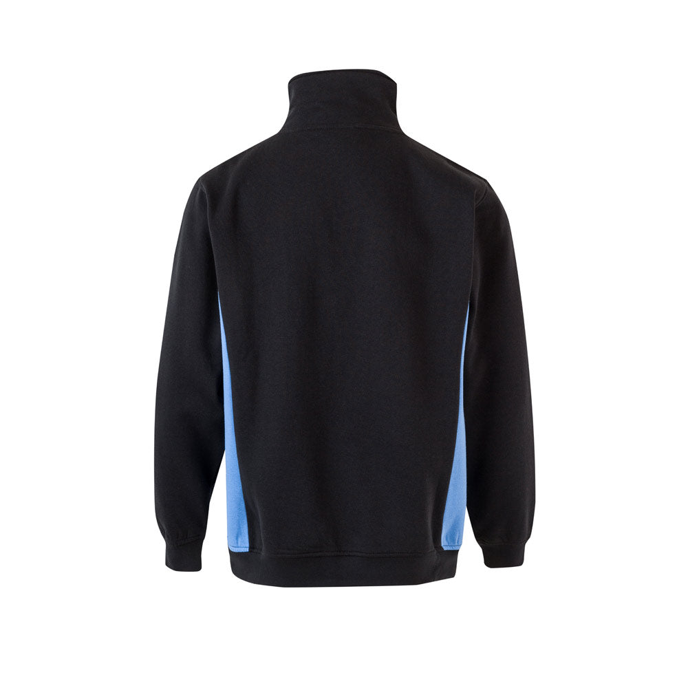 VL SVAROG. Sweatshirt de felpo bicolor (260g/m²), em poliéster (65%) e algodão (35%)