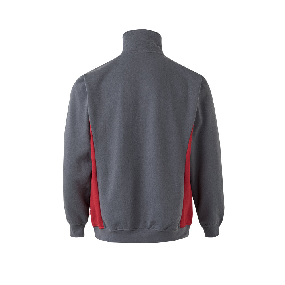 VL SVAROG. Sweatshirt de felpo bicolor (260g/m²), em poliéster (65%) e algodão (35%)