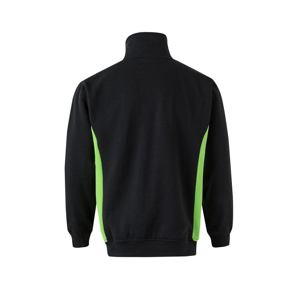 VL SVAROG. Sweatshirt de felpo bicolor (260g/m²), em poliéster (65%) e algodão (35%)