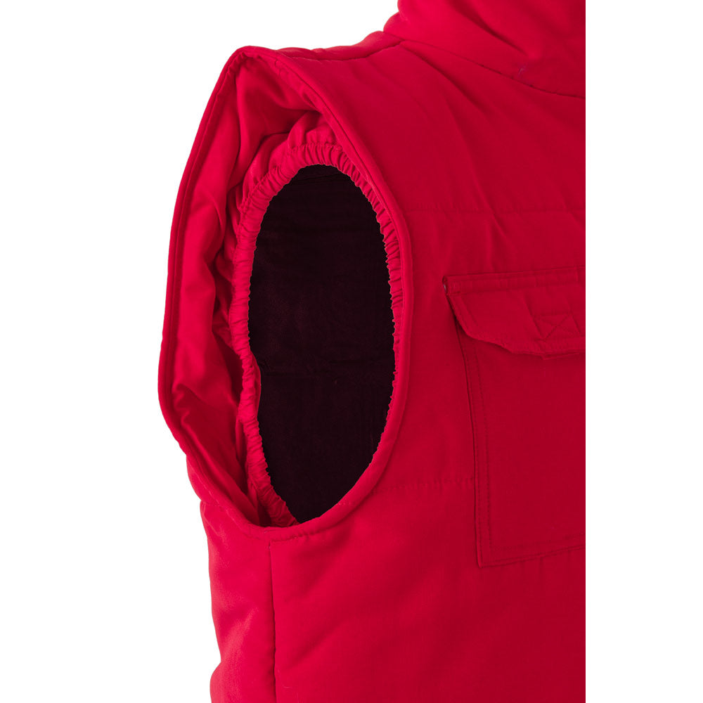 VL MEFITIS. Colete acolchoado multibolsos (220g/m²), em poliéster (100%)