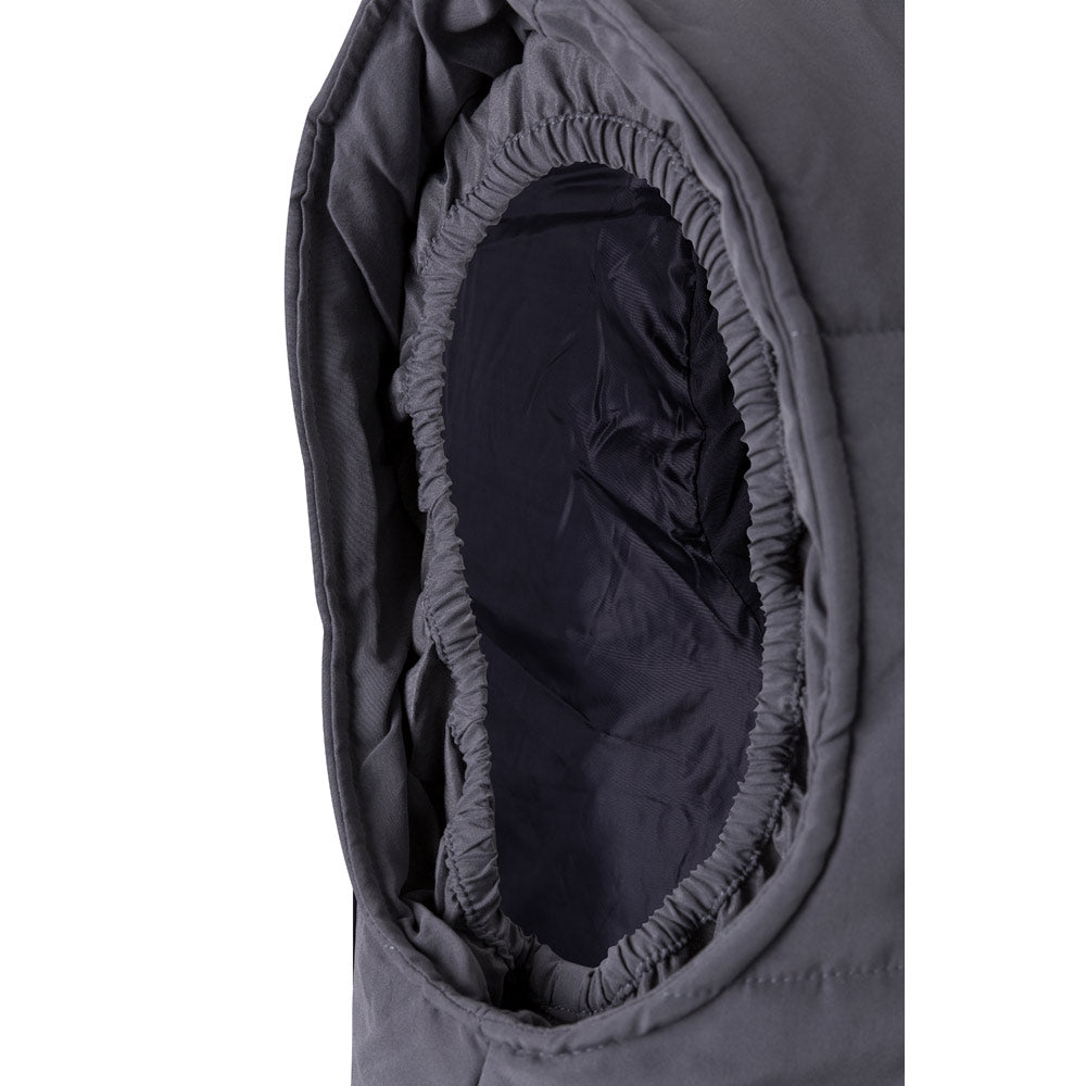 VL MEFITIS. Colete acolchoado multibolsos (220g/m²), em poliéster (100%)
