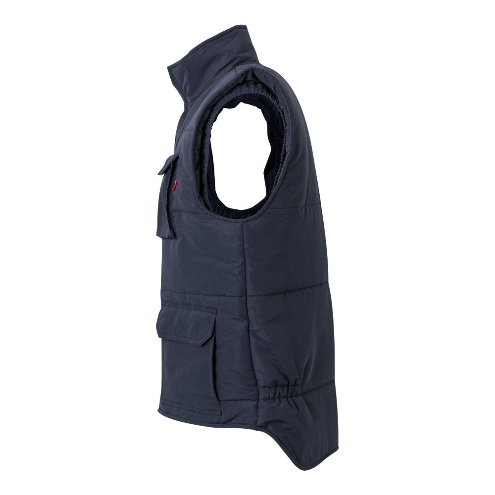 VL MEFITIS. Colete acolchoado multibolsos (220g/m²), em poliéster (100%)